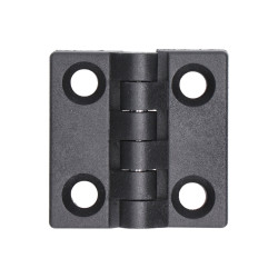 Záves plastový 48x48x30mm, otvor fi. 6.5mm Záves plastový 48x48x30mm, otvor fi. 6.5mm